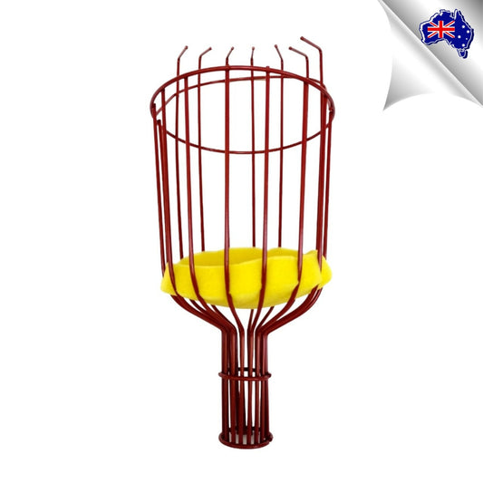 Fruit Picker Basket with Stainless Steel Stick
