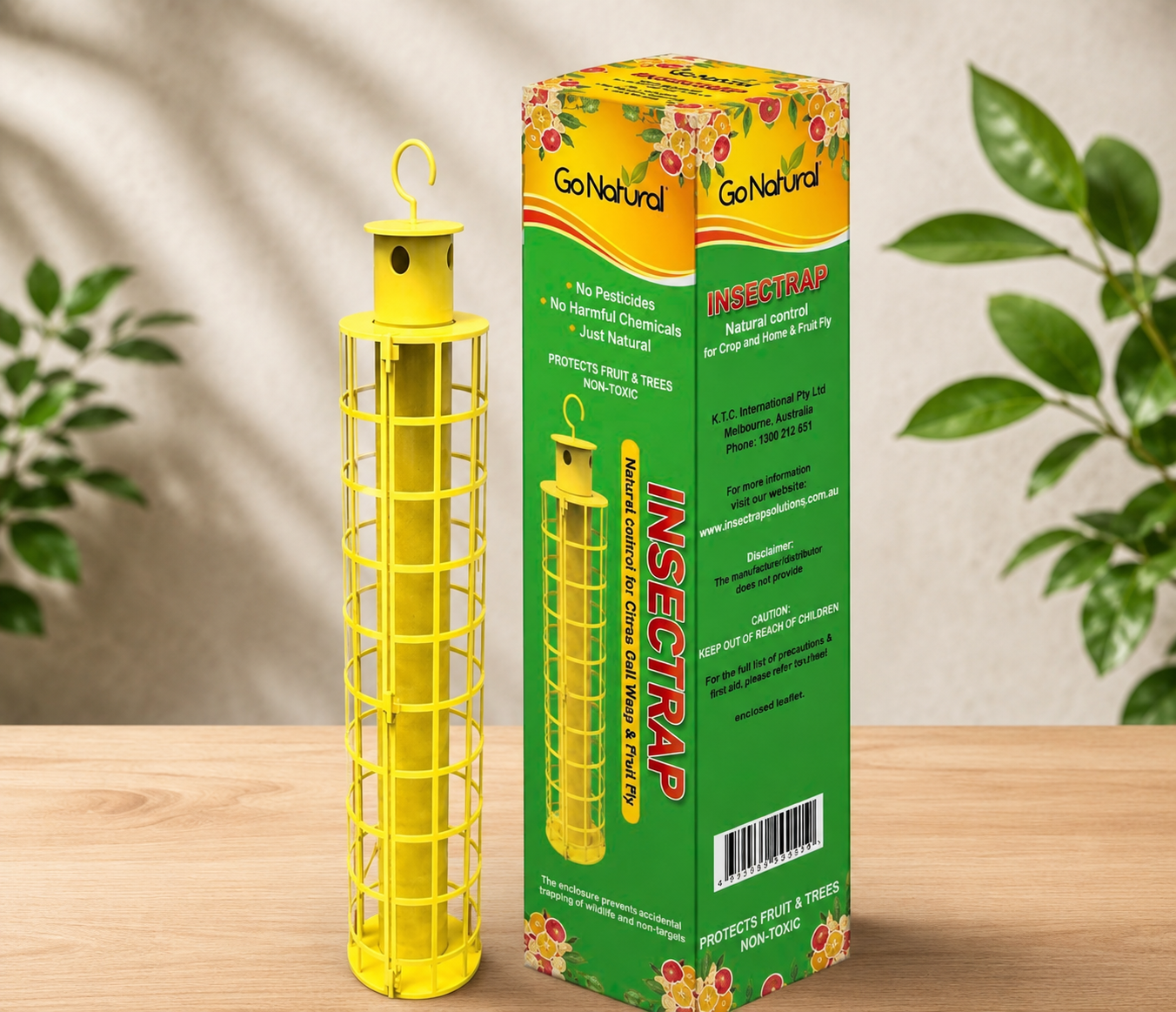 Go Natural Citrus Gall Wasp And Medfly Insect Trap