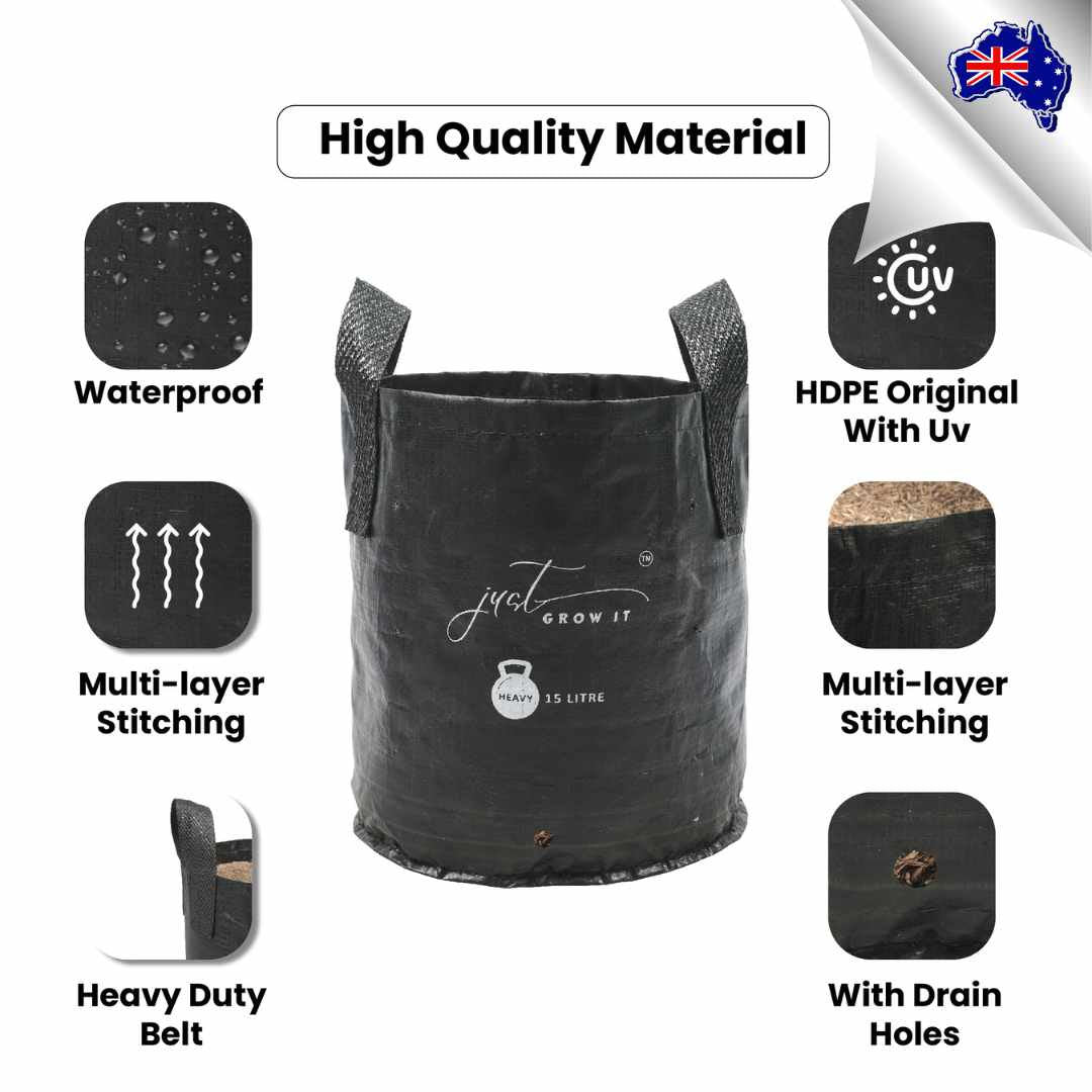 woven planter bags Woven Planter Grow Bags – Perth Mobile Nursery